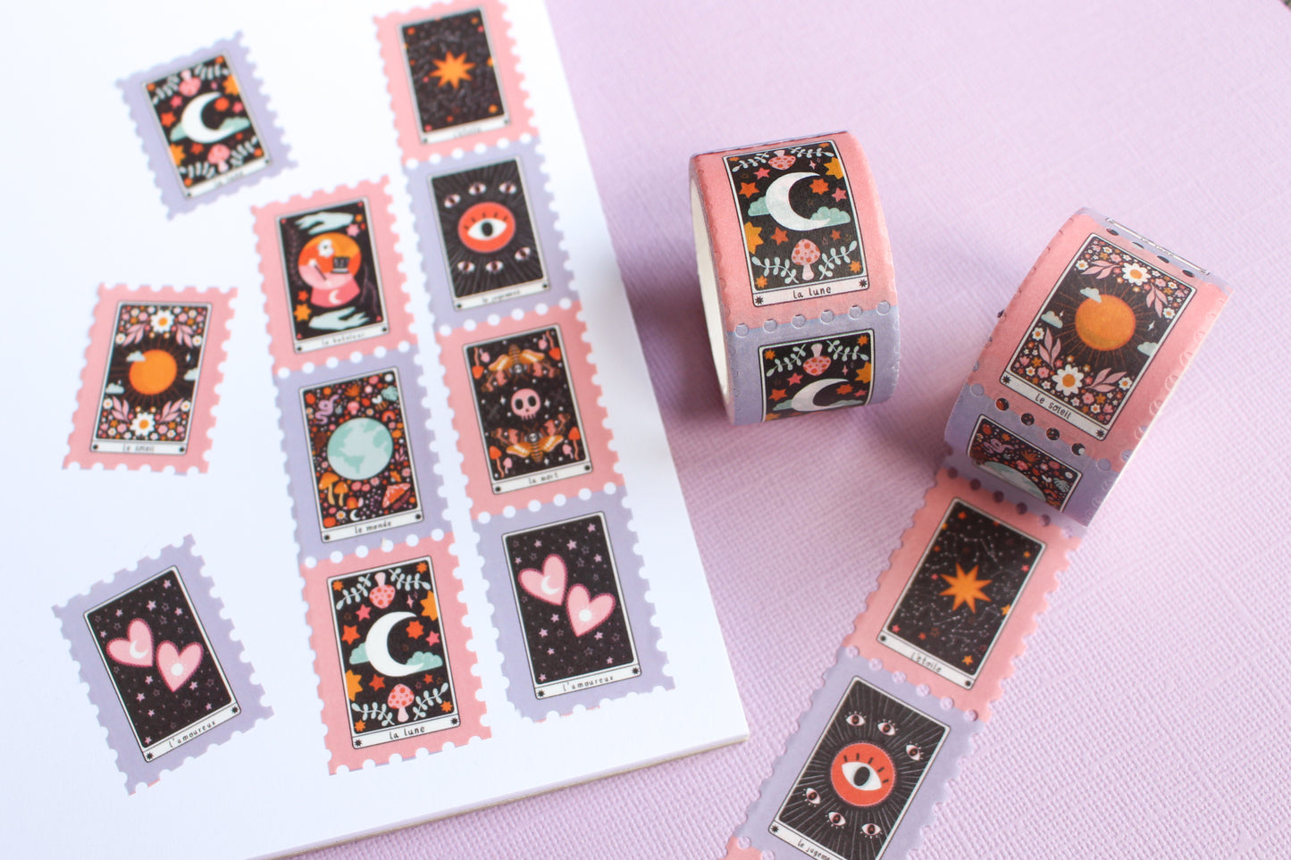 Tarot Stamp Washi