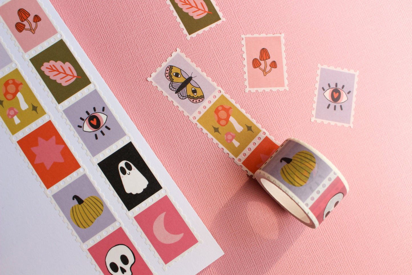 Halloween Stamp Washi - Version 2