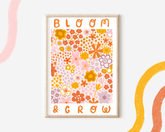 Bloom & Grow Print