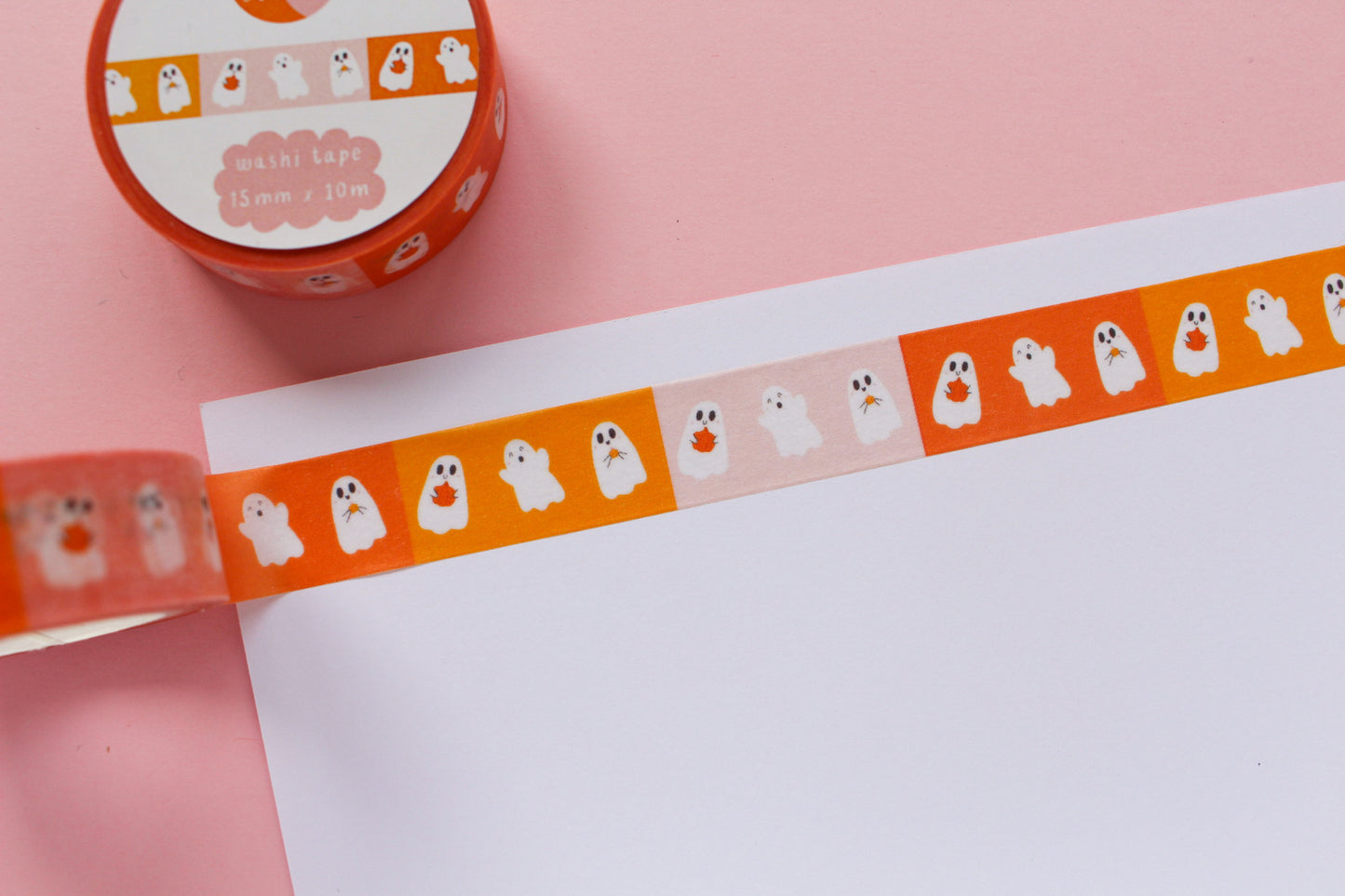 Ghost Washi Tape | Witchy,  Halloween, Decorative Tape