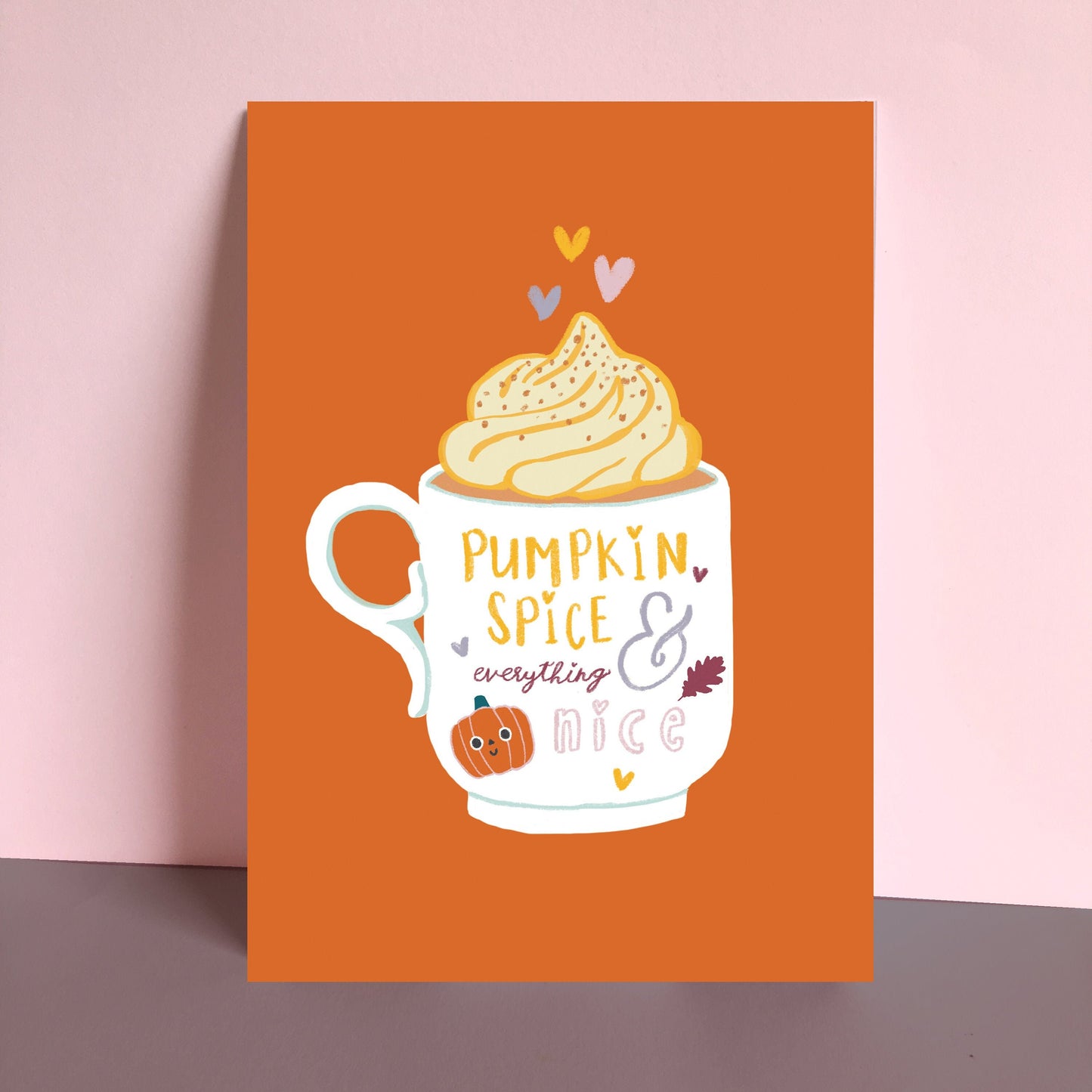 Pumpkin Spice Art Print - Halloween
