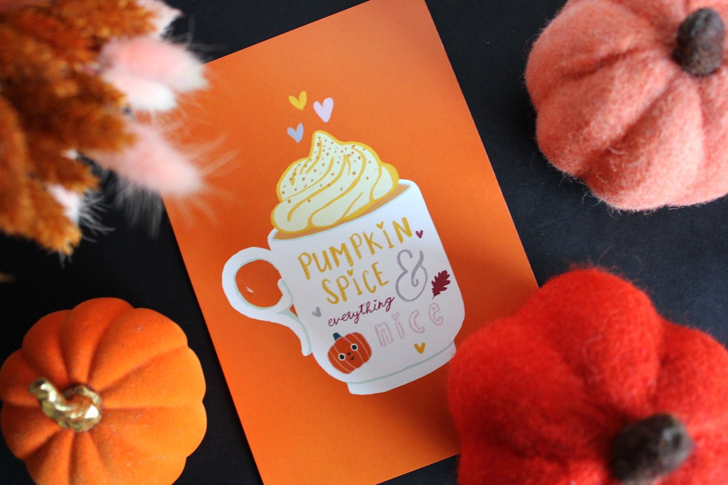 Pumpkin Spice Art Print - Halloween